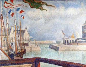 sunday at port en bessin 1888 Oil Paintings